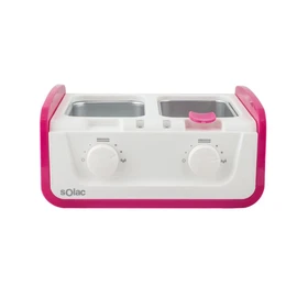 Épilateur double cuve à cire chaude DC750224 - Blanc