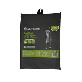 Housse de protection parasol - Polyester - 72/37x200cm