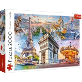 Puzzle 2000 pièces Week end à Paris