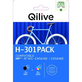 Cartouche imprimante H-301 B+C PACK