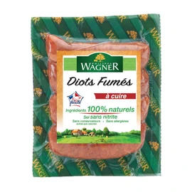 Diots fumés à cuire sans nitrite (250g)