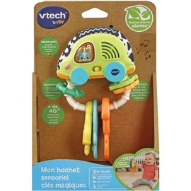 Mon hochet sensoriel clés magiques (plastique à base de plantes)