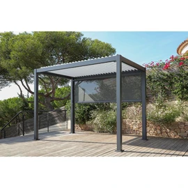 Store manuel 2 mètres pour pergola bioclimatique 200x300 Lavande