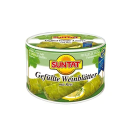 Feuilles de vigne farcies au riz (425g)