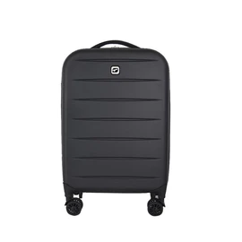 Valise rigide ABS noir 8 roues 51x35x9cm Pliable