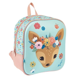 Sac à goûter 3D bleu cerf