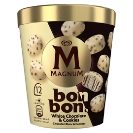 Bonbons glacés chocolat blanc et cookies (168g)