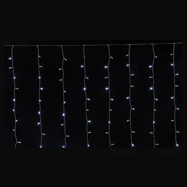 Rideau Lumineux 400 LED Blanc Froid 4x2m 9 Programmes
