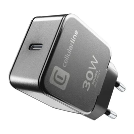 Charge maison rapide USB C 30W - Noir