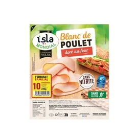 Blanc de poulet halal doré au four (225g)