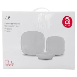 Set 18 pièces CARRE SQUARO - Blanc