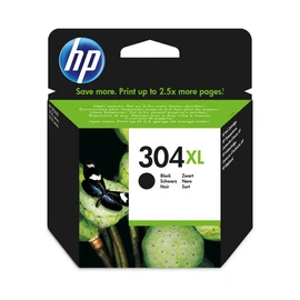 Cartouche d'Encre HP 304XL Noire grande capacité Authentique (N9K08AE)