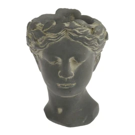 Pot visage d22,5xh34,5cm