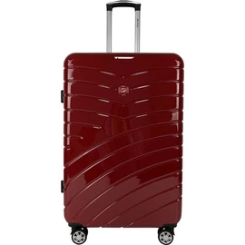 Valise rigide 65 cm 8 roues WAVY POP - rouge