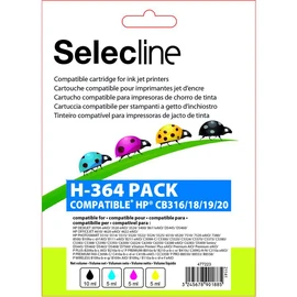 Cartouche 4 Couleurs H-364 PACK