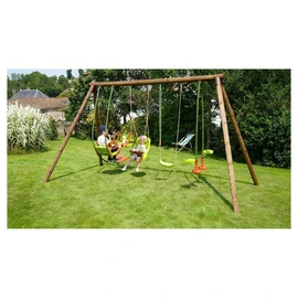 Portique balançoire - Bois  - H2,22m - SUZANNE