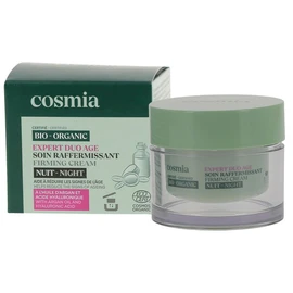 Expert duo âge Crème de nuit raffermissante bio à l'huile d'argan et acide hyaluronique (50ml)