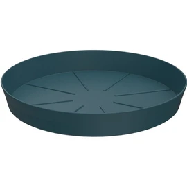 Soucoupe en plastique -  12cm pour Pot horticole D17cm - Bleu orage