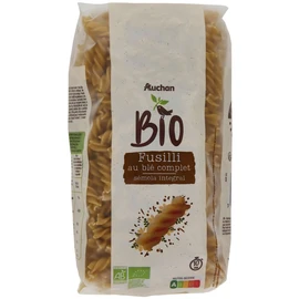 Fusilli intégrales au blé complet bio (500g)