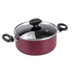 Faitout aluminium 20 cm - Rouge