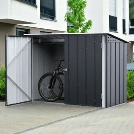Abri à vélos - Métal - Anthracite - 2,05m²