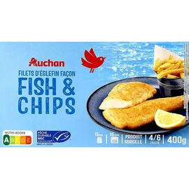 Filets d'églefin façon fish & chips MSC (400g)