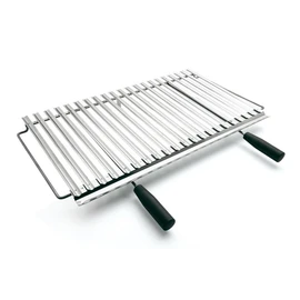 Grille en acier inox avec poignée en bakéMatelase 68x40 cm
