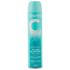 Déodorant spray 24h fleurs blanches anti-traces (200ml)