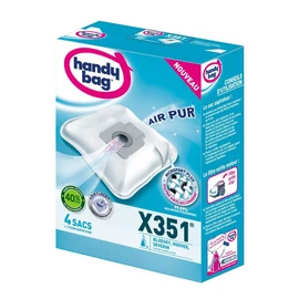 X351 Lot 4 Sacs Aspirateurs en Microfibres