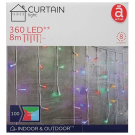 Guirlande Extérieure 360 LED Multicolore 8m Effet Stalactite