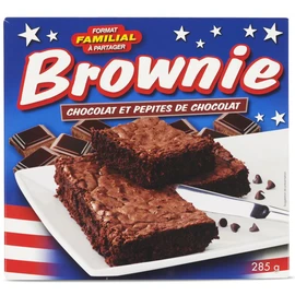 Brownies chocolat et pépites, format familial (285g)
