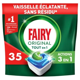 Original tablettes lave-vaisselle all in one regular (x35)