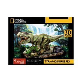 Puzzle 3D T-REX - 52pcs National Geographic