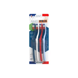 Brosse à dents souple filaments base végétale 100% plastique recyclé français et responsables (x4)