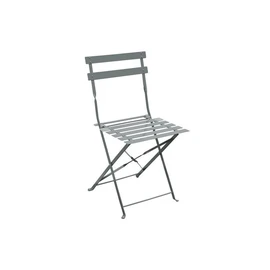 Chaise de jardin pliante en acier - Kaki