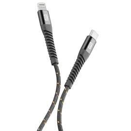 Câble USB C/Lightning 1m - Noir