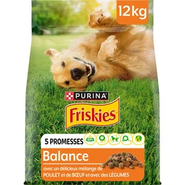 Croquettes au poulet bœuf et légumes pour chien (12kg)