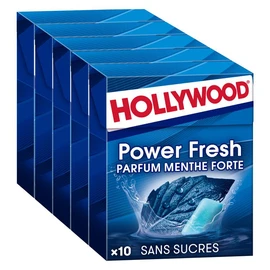 Chewing-gums à la menthe forte sans sucres (5x14g)