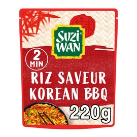 Riz micro ondable saveur korean bbq (220g)