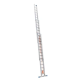 Echelle de toit coulissante à corde 10m en aluminium - TRIO