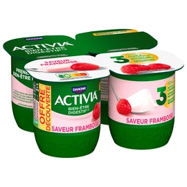 Probiotique Yaourt au bifidus à la framboise (4x125g)