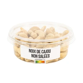 Noix de cajou non salées (125g)