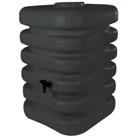 Récupérateur d'eau cubique - 350L -  Anthracite