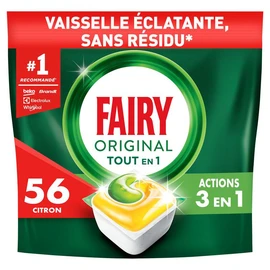 Tablettes lave-vaisselle Original citron (x56)