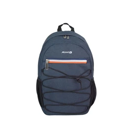 Sac à dos polyester bleu 44,5x29x3cm