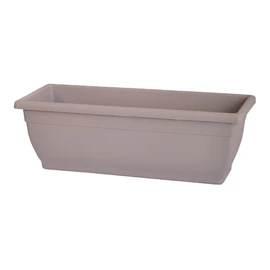 Jardinière plastique L60xH20 cm taupe