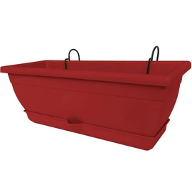 Balconnière en plastique avec supports - 50cm - Marsala