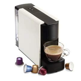 Machine Espresso à capsules Q.5574 - Blanc et noir