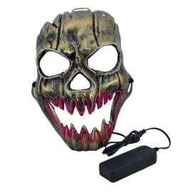 Masque Halloween Neon ghost