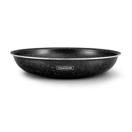 Poêle 24cm aluminium pressé tous feux dont induction effet pierre